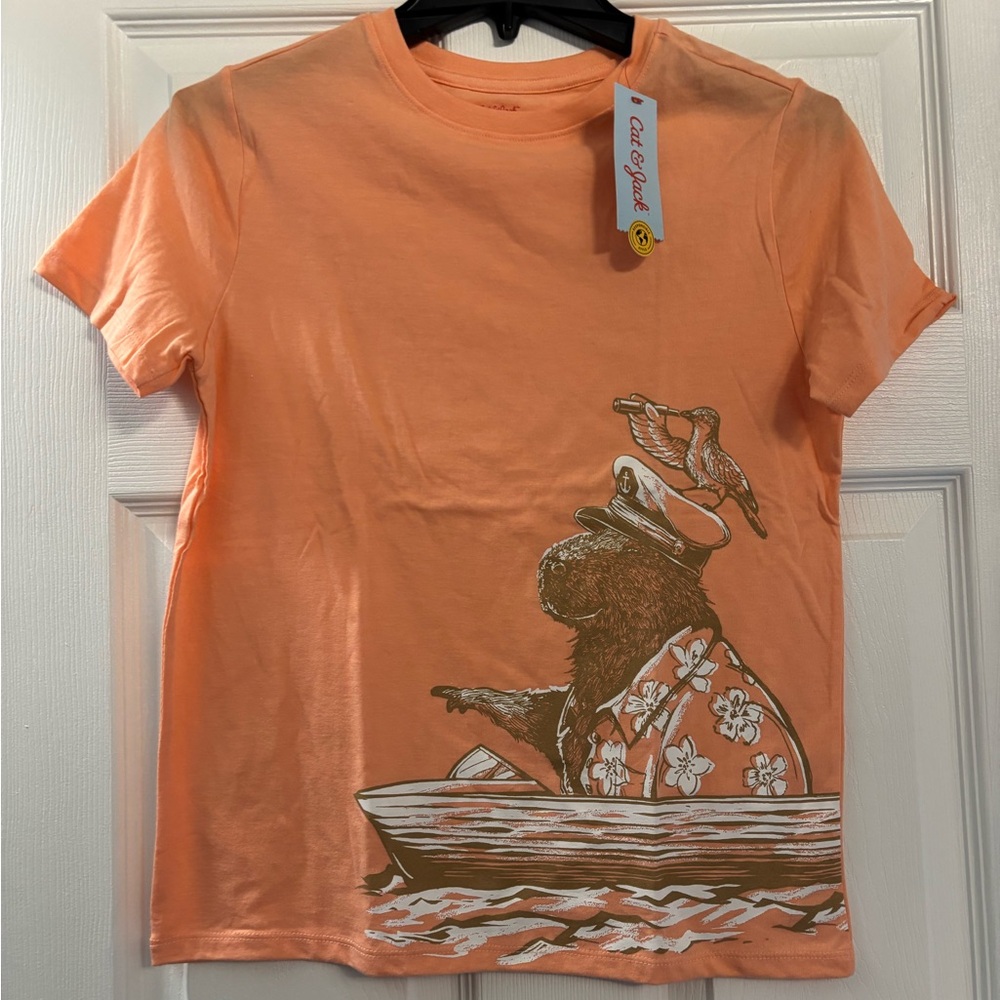 Cat & Jack Peach T-Shirt